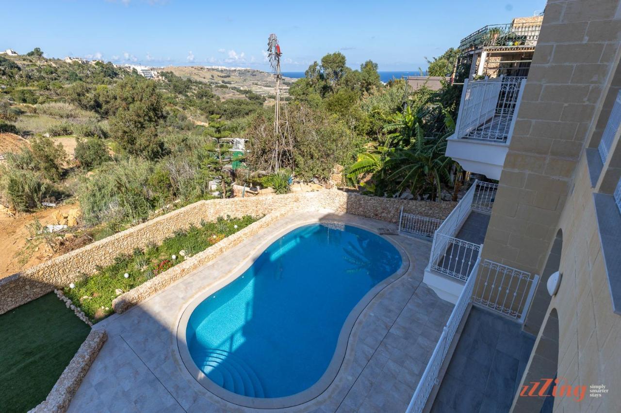 Gozo - Apartment With Stunning Views & Shared Pool Шаара Экстерьер фото